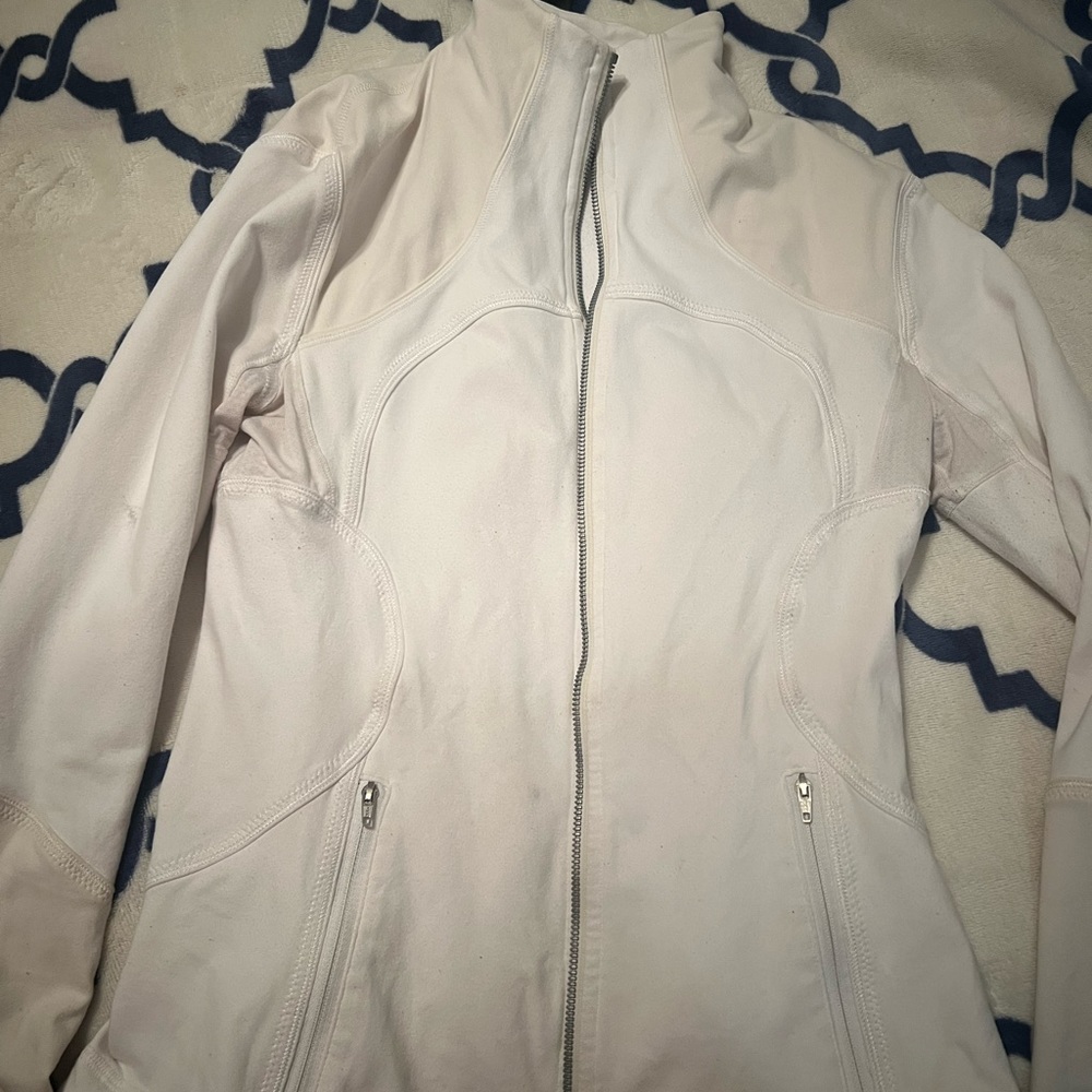 Lululemon white define jacket